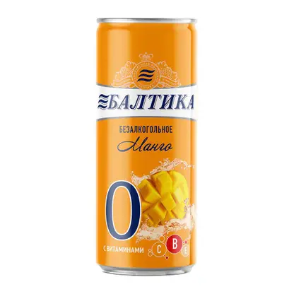 Пивной напиток Манго №0 Балтика 330мл