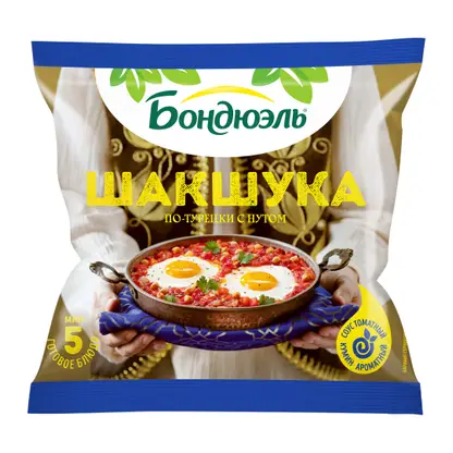 Овощная смесь Шакшука по-турецки с нутом Bonduelle 200г