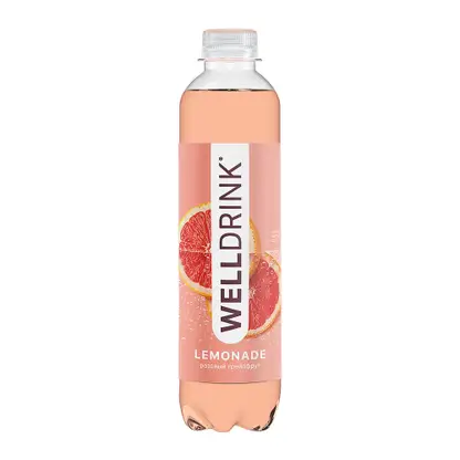 Напиток Розовый грейпфрут Welldrink 500мл