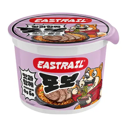 Лапша быстрого приготовления фо бо со вкусом острой говядины Eastrail 105г