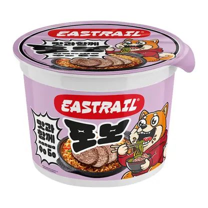 Лапша быстрого приготовления фо бо со вкусом острой говядины Eastrail 105г