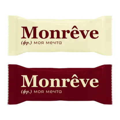 Мультизлаковые конфеты Monreve с белой/темной глазурью в ассортименте