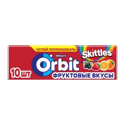 Жевательная резинка Skittles Фруктовый микс Orbit 13.6г