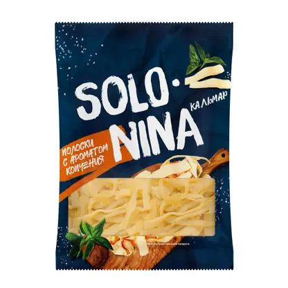 Кальмар полоски с ароматом копчения Solonina 40г