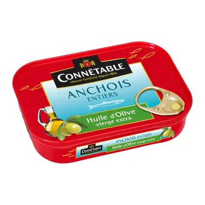 Анчоусы в оливковом масле Connetable 100г