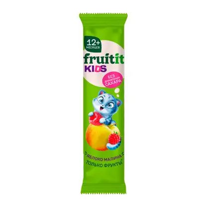 Лента фруктовая яблоко-малина Fruit it Kids 15г