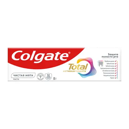 Зубная паста Чистая мята Total Colgate 80г
