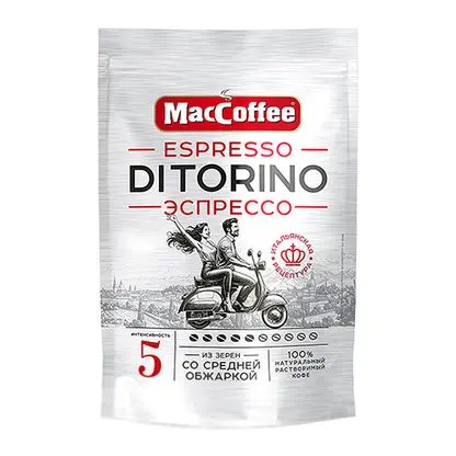 Кофе сублимированный Диторино эспрессо Maccoffee 70г