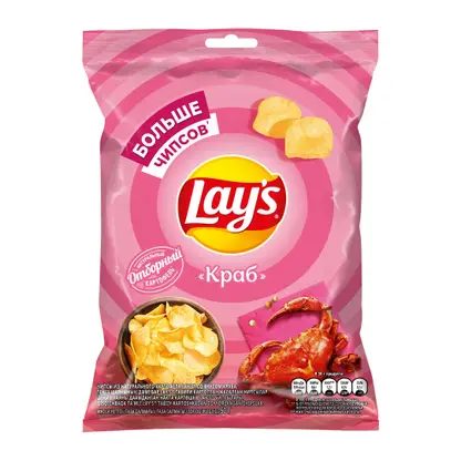 Чипсы краб Lays 50г