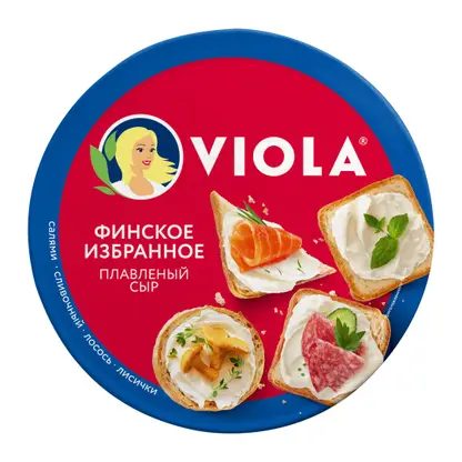 Плавленый сыр Финское избранное ассорти Viola 35% 130г