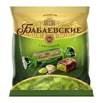 Конфеты с фисташкой Бабаевский 200г