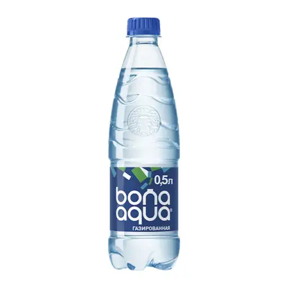 Вода питьевая Bona Aqua газированная 500мл
