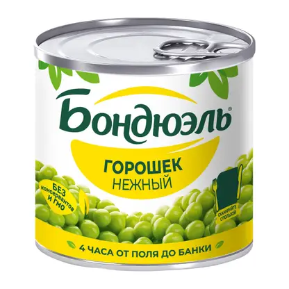 Горошек Бондюэль зеленый 200г