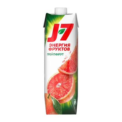 Нектар J7 с мякотью грейпфрутовый 0.97л