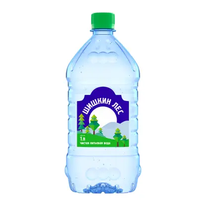 Вода Шишкин лес питьевая негазированная 1л